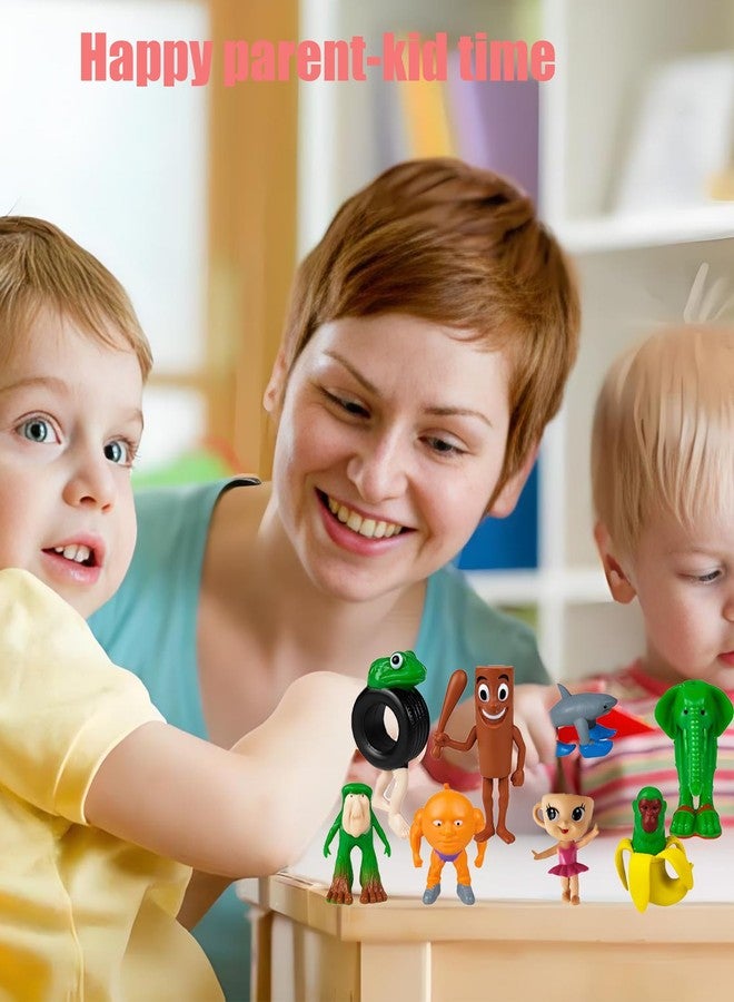 CartHome مجموعة كارت هوم المكونة من 8 قطع من المنحوتات المكتبية، ديكور طاولة، تحف مكتبية، زينة سطح المكتب مصممة للكتب، تماثيل فريدة، مناسبة للمنازل والمكاتب - Image 4